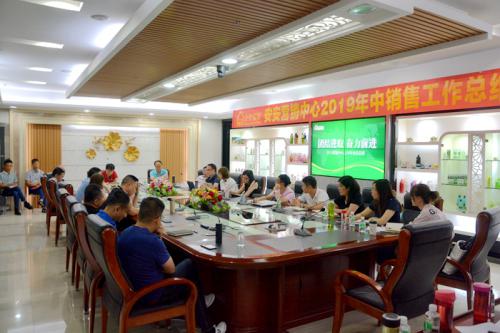 CC国际·(集团)官方网站国际?CC国际·(集团)官方网站CC国际·(集团)官方网站营销中心召开上半年销售总结会，市场销售与销售回款与上年同期相比实现双增长