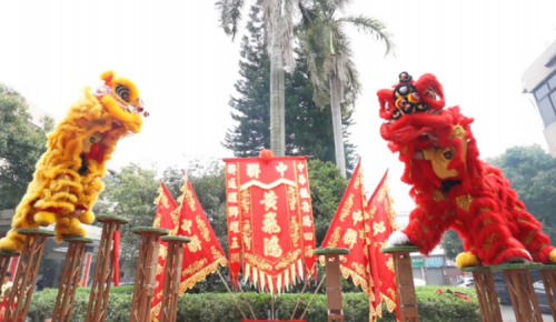 龙腾狮跃，共铸鲜丽未来！
